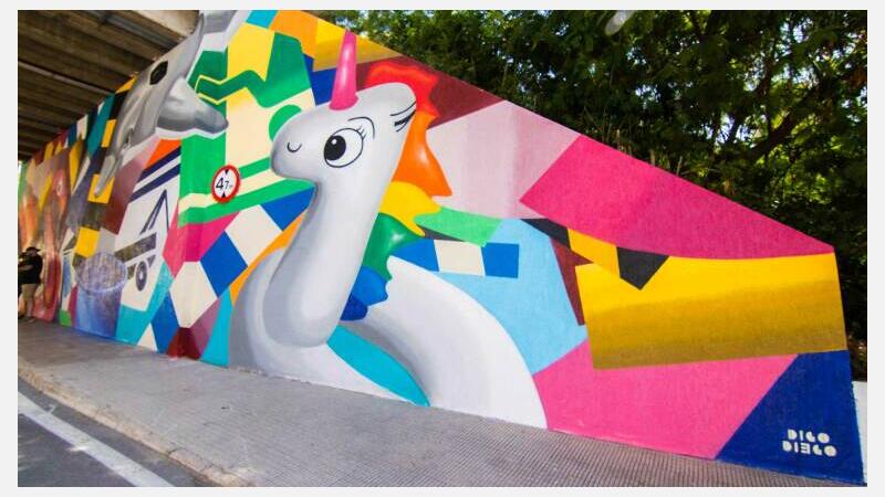Arte Urbano. Mural Digo Diego 